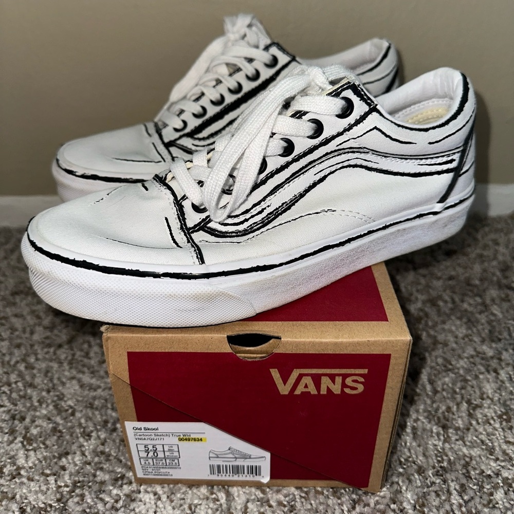Cartoon Old Skool Vans